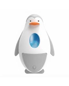 Skip Hop Soapster Penguin Soap And Disinfectant Dispenser, Easy To Refill While Mounted, Phthalate Free - Multicolour