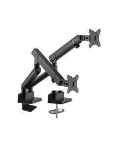 Epic Gamers Stealth Dual Monitor Arm – Monitor Mount with Docking Station | Black – EG-SDMA-B