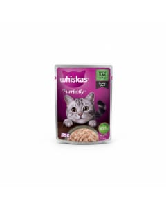 Whiskas Purrfectly Tuna in Jelly Cat Food, 24x85g Pack for Cats 1+ Years
