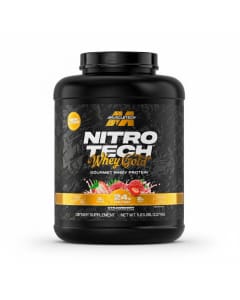 MuscleTech Nitro-Tech Whey Gold - Premium Protein Powder for Lean Muscle Recovery