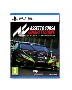 Assetto Corsa Competizione Sony for PlayStation 5 (PS5) GT Racing Simulation Game, Single & Multiplayer, Standard Edition (8023171)