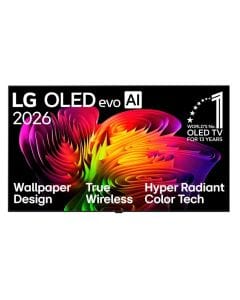 LG 77" Wallpaper Wireless OLED evo AI 4K Smart TV, Ultra-Thin Design, True Wireless Connectivity, Dolby Vision, webOS | OLED77W66LA.AMRG 