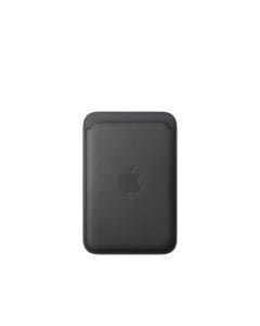 Apple iPhone FineWoven Wallet with MagSafe, Micro-Twill Recycled Material, 3-Card Capacity, RFID Shielded - Black | MK9L4ZM/A