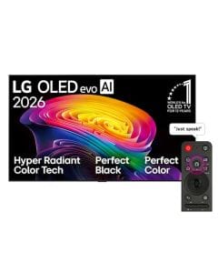 LG 55 Inch OLED evo AI C6 4K Smart TV - Brightness Booster, Alpha 11 AI Processor Gen3, 165Hz G-Sync/FreeSync, WebOS with Gemini & Copilot AI | OLED55CS6VA.AMRG 