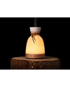 HomeTree Aroma Diffuser, Aromatherapy Humidifier with Night Light, Elegant Home Fragrance Diffuser, Compact Tabletop Design