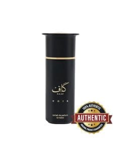 Ahmed Al Maghribi Kaaf Noir EDP 100ml - Unisex Citrus Woody Perfume, Lemon & Cedarwood Notes