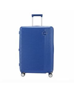 American Tourister Gemina Pro V2 Large 75cm Expandable Hardside Suitcase, Polycarbonate Spinner | Mistral Blue