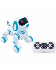 Lexibook Power Puppy Jr. Interactive Robot Dog Toy - Walking, Dancing, Programmable Electronic Pet