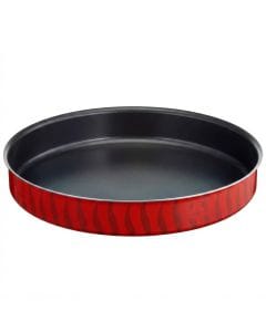 Tefal Tempo Flame 30cm Kebbe Ovenware, Non-Stick Aluminum Bakeware, Even Heat Distribution, Easy Release & Easy Clean | Black - J5719383