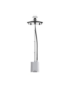 Steamone Garment Steamer 1.2L Tank, 1900W, 40g/min Steam Flow, Stainless Steel Soleplate - White | HU190GWUK 