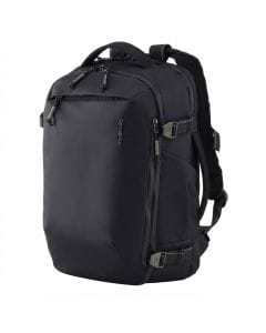 Samsonite Urbanix Backpack M, Durable Recycled Polyester Laptop Bag, Lightweight Daily, 100% Recycled Polyester (RPET) | Black