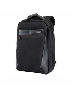 Samsonite Vigon II Laptop Backpack, Expandable Travel Bag with Removable Sleeve, USB Port, 100% Coated Polyester | Black