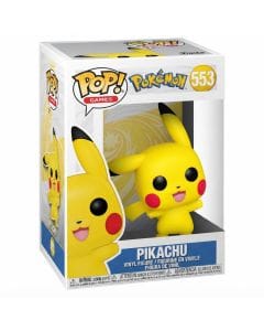 Funko Pop! Pokemon Pikachu Waving Vinyl Figure - 3.75 Inch Collectible Character - Yellow