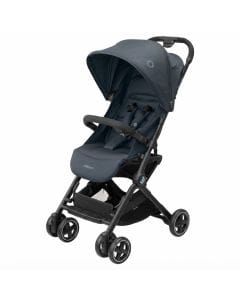 Maxi-Cosi Lara2 Lightweight Compact Stroller, 6.4kg, One-Hand Automatic Fold, 3 Recline Positions, Lie-Flat Seat, Rain Cover Included, 0-22kg, Birth to 4 Years | Essential Graphite