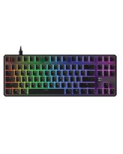 Epic Gamers Chimera TKL Wired Gaming Keyboard – Tenkeyless Layout, Orange Switch | Black – EG-CGK-O