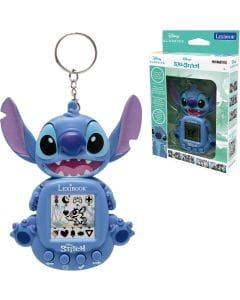 Lexibook Disney Stitch My Best-e Portable Digital Pet Game Console, Interactive Educational Toy Blue