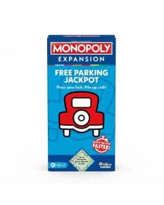 Monopoly Free Parking Jackpot Expansion Pack - Accelerate Gameplay & Win Big with Spinner Twist  8 Years and Up