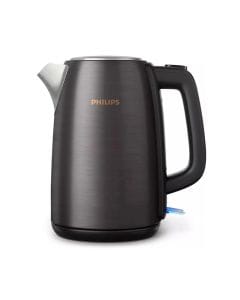 Philips 5000 Series Electric Kettle, 1.7L Capacity, 2200W Fast Boil, Strix Controller & Stainless Steel Body | Black & Copper - HD9352/31