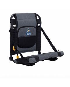 GCI Outdoor SitBacker Adjustable Canoe Seat, Portable Folding Seat with Back Support for Canoeing and Outdoor Adventures