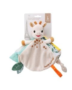 Sophie La Girafe Once Upon A Time Comforter Soft Toy 3+ Monthss, Easy To Hold And Grasp Design, Perfect All-Day Companion For Baby - Multicolour