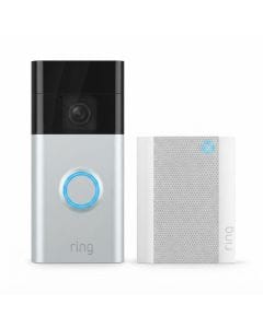 Ring Battery Video Doorbell with Ring Chime Bundle, Wireless HD Smart Doorbell Camera, Head-to-Toe Video, Two-Way Talk & Motion Detection