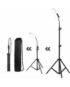 CLOUDFOUR LED Camping Light with Tripod, 2500 Lumens Rechargeable Lantern, 10000mAh Battery, Portable Outdoor Work Light