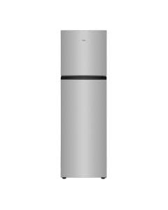 TCL Double Door Refrigerator, 286L Net (370L Gross), Total No Frost, Electronic Control, LED Light | Silver | P370TMN