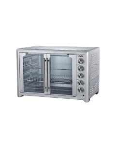 ALM 100L French Door Electric Oven, 2800W, Convection Fan, Rotisserie, 100-250°C Temperature Control | ALM-EO105LS