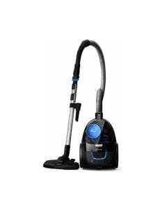 Philips PowerPro Compact Bagless Vacuum Cleaner, 1800W PowerCyclone 5, Allergy H13 Filter, 1.5L Dust Capacity, 360W Suction Power, Multi Clean Nozzle | Deep Black - FC9350/61