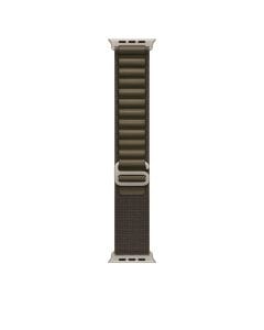 Apple Watch 49mm Alpine Loop, Medium, Durable Outdoor Watch Band - Dark Olive | MK7A4ZM/A