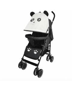 The Moon Safari Baby Stroller - Lightweight Umbrella Stroller for Travel with Panda Theme 18 kg, 0-36 months, 5-Point Harness