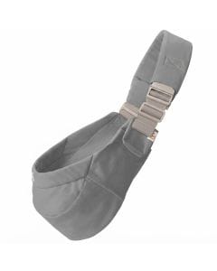 Ergobaby Upsie Sling Carrier, Ergonomic Wide Bucket Seat For Full Support, Cushioned Strap For Caregiver Comfort, Stylish And Reliable Design - Soft Olive