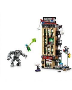 LEGO Marvel Spider-Man vs. Mysterio: The Daily Bugle Building Set 4-Level Modular Toy 10+ years