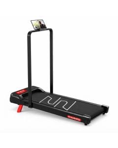 Sparnod Fitness Walking Pad Treadmill for Home and Office, 3HP Motor, 7% Fixed Incline, Portable Folding Design