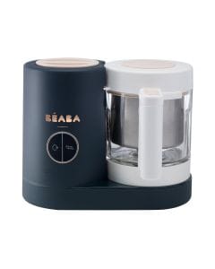 Beaba Babycook Neo Robot Cooker, 6 In 1 Food Processor, 50% Reduction Water And Energy Consumption, Ultra Performance Mixing - Night Blue