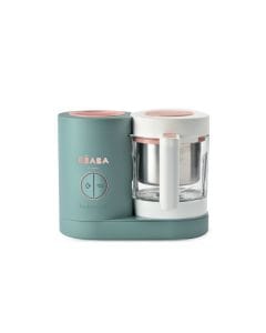 Beaba Babycook Neo Robot Cooker, 6 In 1 Food Processor, 50% Reduction Water And Energy Consumption, Ultra Performance Mixing - Eucalyptus