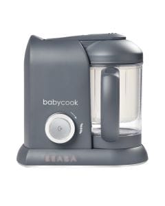 Beaba Babycook Solo Robot Cooker, 6 In 1 Food Processor, Healthy Gentle Steaming, Puree Maker And Warmer, Easy To Use - Dark Gray
