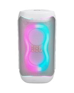 JBL PartyBox 130 Portable Party Speaker - 200W RMS, IPX4 Splashproof, 15H Playtime, AI Sound Boost, Futuristic Lightshow | White