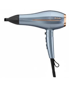 BaByliss 2200W Hair Dryer, Ionic Technology, Lightweight Design, 3 Heat & Speed Settings | Light Blue - D251PSDE