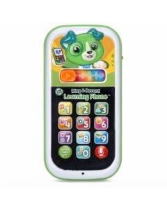 LeapFrog Scout's Ring and Record Learning Phone, Interactive Pretend-Play Toy for Infants