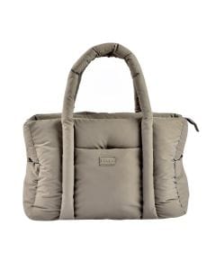 Beaba Puffy Paris Changing Bag, Multi-Pocket Organizer With Changing Pad, 25L Large Capacity, 10 Multi-Functional Pockets, Easy To Clean - Gazelle