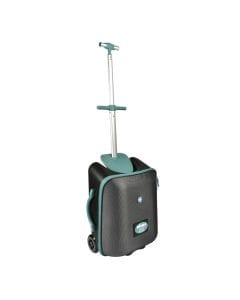 Beaba Eazy Luggage Travel Suitcase 22.8 Inch, Generous Storage Space, Smart Travel Design, Multiple Carry Options - Black