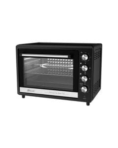 Oscar 45L Electric Oven, 1800W, Rotisserie & Convection, Double Glass Door, 120-Min Timer, Inner Light | Black - OEO45L
