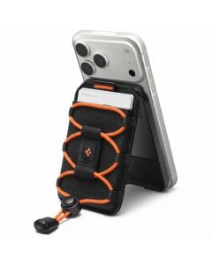 Spigen TieFit MagFit Magnetic Wallet for iPhone 17–12 and Pixel 10, MagSafe Card Holder with Secure Attachment