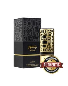 Lattafa Jasoor Eau de Parfum 100ml - Unisex, Bergamot, Cardamom & Apple, Lavender & Tobacco, Leather & Patchouli Base