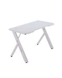 Epic Gamers Gaming Desk V2 – V2 Series Gaming Desk for PC Gaming & Streaming Setup | White – EG-V2GD-W