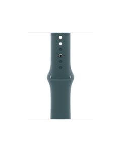 Apple Sport Band 40mm Watch Band with Pin-and-Tuck Closure, High-Performance Fluoroelastomer Material & Comfortable All-Day Wear | Lake Green - MAX54ZM/A