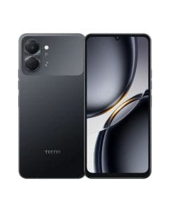 TECNO Spark Go 3 (KN3) - 4GB+128GB, 120Hz Display, Unisoc T7250, 5000mAh Battery, IP64 | Ink Black | 10082753 