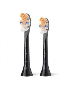 Philips Sonicare All-in-One Replacement Brush Heads HX9092/91, Black, 2-Pack - Plaque Removal