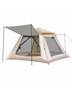 GO2CAMPS Automatic Pop-Up Camping Tent for 4 People, Waterproof Portable Dome Shelter for Outdoor Adventures